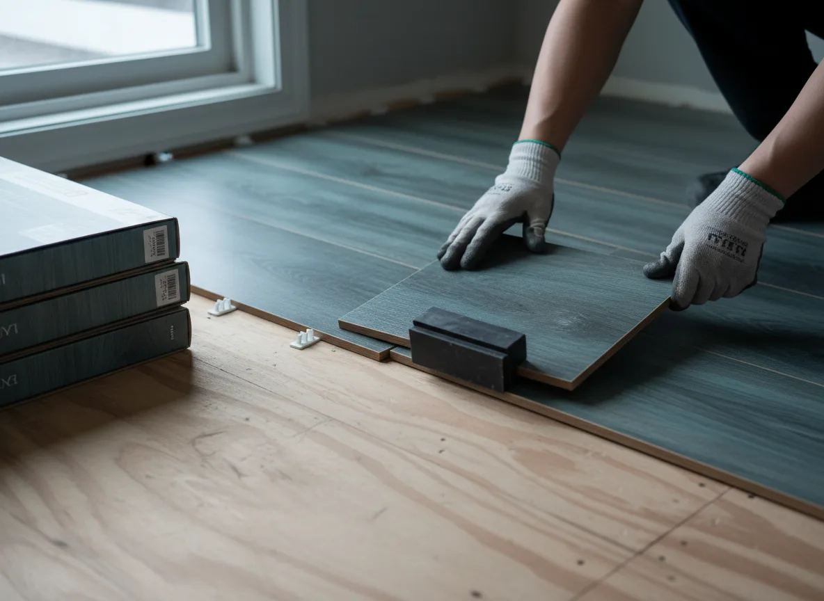 Luxury Vinyl Plank Installation company in Alba, MI